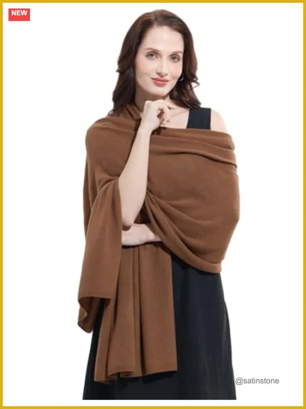 Luxury Cashmere Blend Wrap Scarf Stole Women Travel Extra Large 87